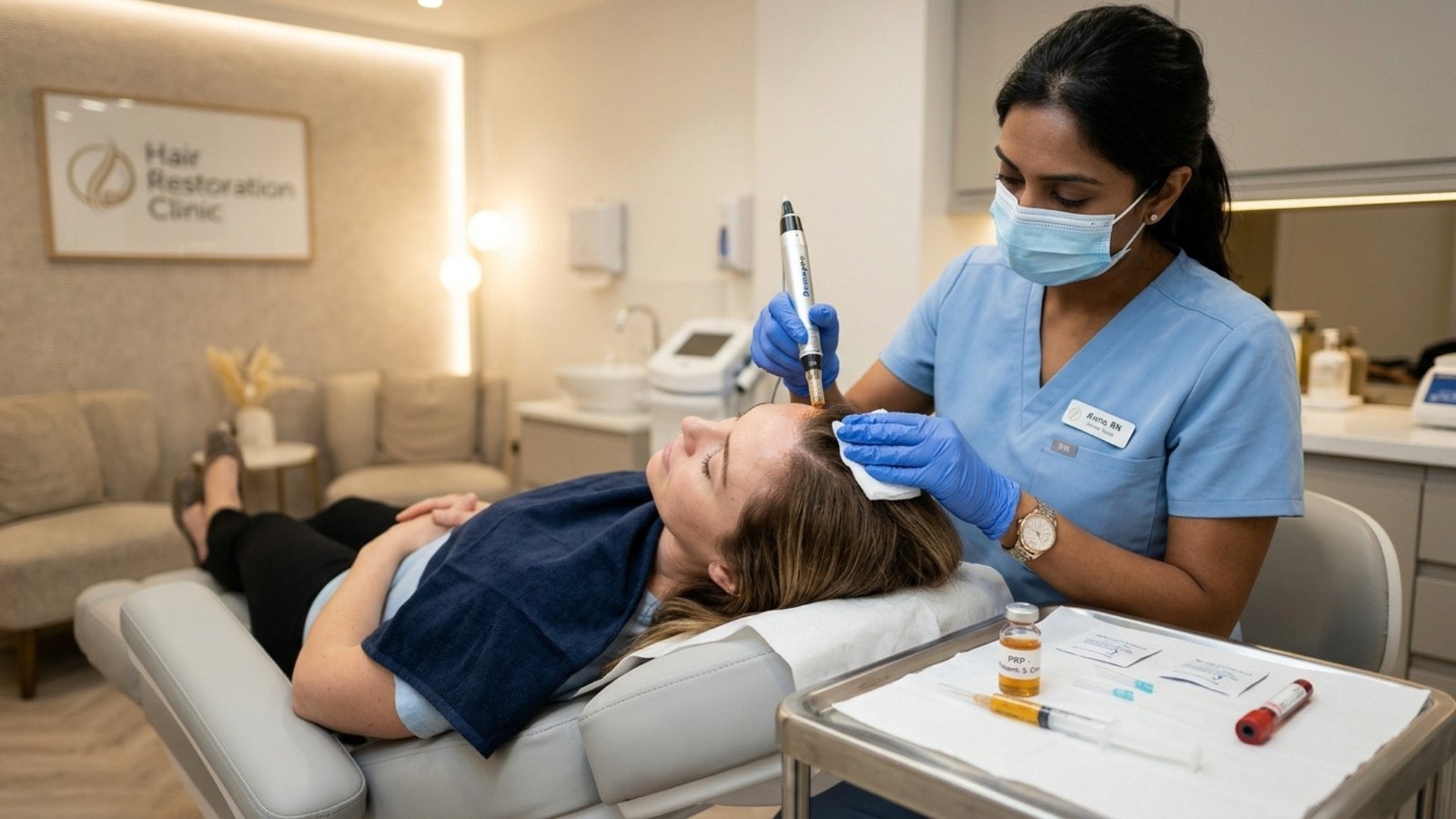 PRP Hair Treatment in Bradford