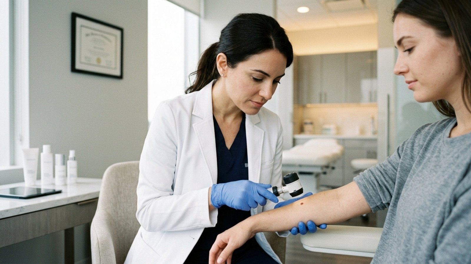 Cosmetic mole removal